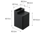 クリーナーシート収納機能を備えた「tower/タワー」トイレワイパースタンド