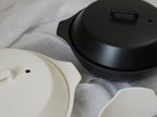 キントー KAKOMI 直火土鍋と蓋、耐熱陶器製のキッチン用鍋
