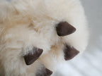 ふわふわのアルパカドール、天然アルパカ毛を使用した柔らかいぬいぐるみ