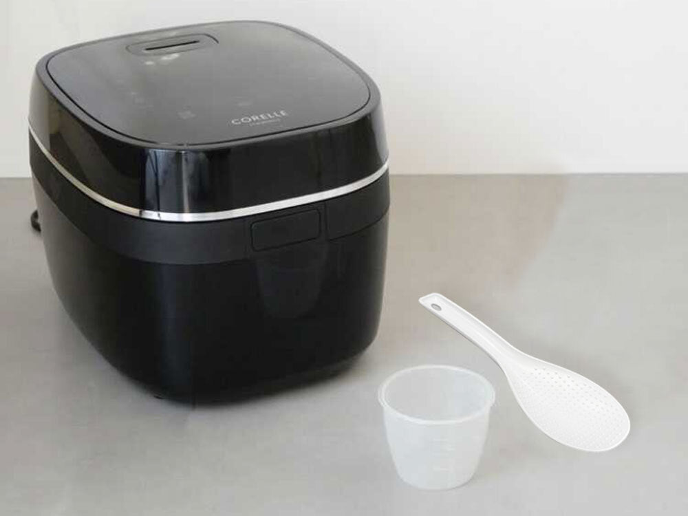 【CORELLE/コレール】ふっ素フリーIH炊飯器