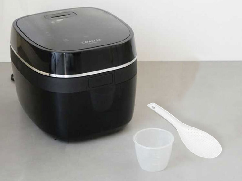【CORELLE/コレール】ふっ素フリーIH炊飯器