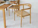 【Sunflower Rattan/サンフラワーラタン】IDENTITY チーク ダイニングチェア【受注生産品・メーカー直送・代引き不可商品】