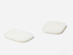 【ideaco/イデアコ】Milk Glass  square plate / 2pcs