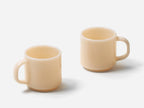 【ideaco/イデアコ】Milk Glass  mug cup / 2pcs