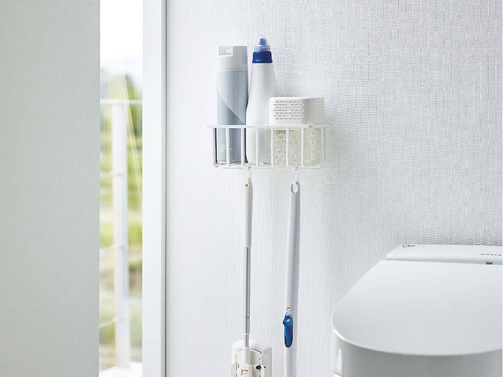 【tower/タワー】ウォールトイレ用品収納ラック