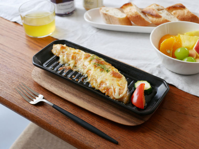 【IBUKICRAFT/イブキクラフト】魚焼きグリルからそのまま食卓に出せるグリルプレート
