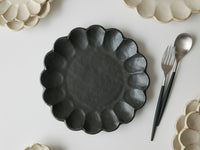 プレート / 24cm / 黒練